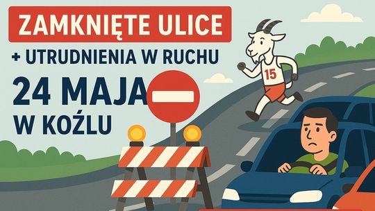 Uwaga kierowcy! W Koźlu będą utrudnienia w ruchu drogowym Uwaga kierowcy! W Koźlu będą utrudnienia w ruchu drogowym