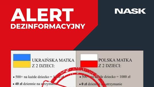 Uwaga na alerty dezinformacyjne!