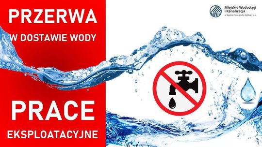 Uwaga! Przerwy w dostawie wody na osiedlu Pogorzelec
