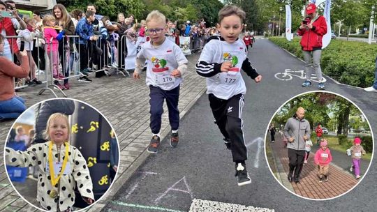 VIII edycja biegu „Mały, większy i największy – Zostań maratończykiem”. ZDJĘCIA