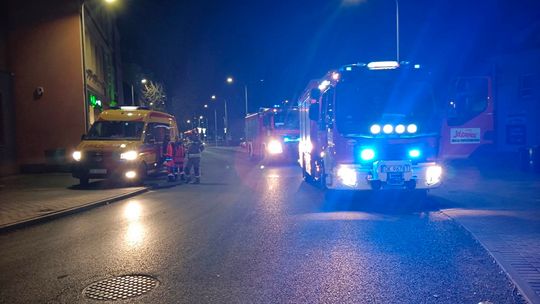 W budynku dawnego banku włączył się alarm pożarowy