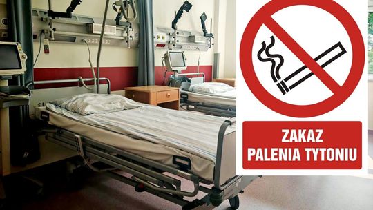 W kozielskim szpitalu zapaliło się łóżko pacjenta, który zasnął z papierosem