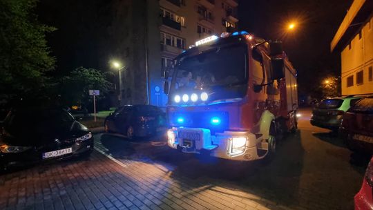 W mieszkaniu uruchomiła się czujka czadu. Interweniowali strażacy