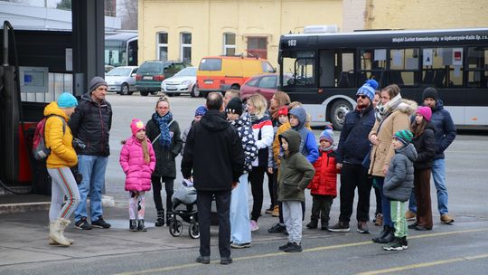 W trakcie ferii zimowych można wybrać się na wycieczkę do zajezdni MZK