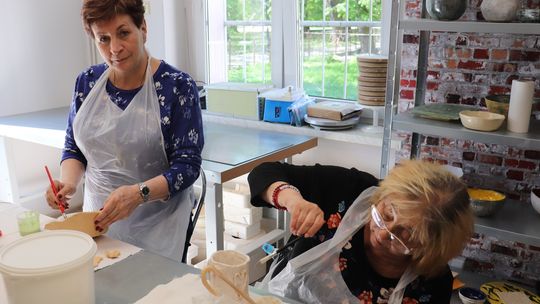 Warsztaty integracja przy kole garncarskim