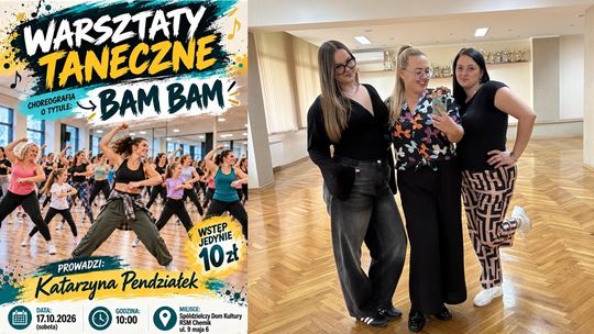 Warsztaty taneczne i bal dyniowy. Nowe otwarcie w SDK RSM „Chemik”