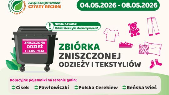 Warto skorzystać z okazji i pozbyć się zbędnej odzieży oraz tekstyliów