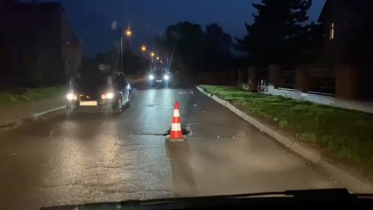 Wątpliwa „niespodzianka” na ulicy Batorego w Sławięcicach. FILM