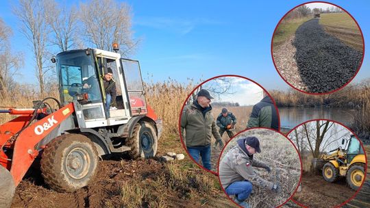 Wędkarze Koła PZW Reńska Wieś Kofama wykonali kawał dobrej roboty. ZDJĘCIA