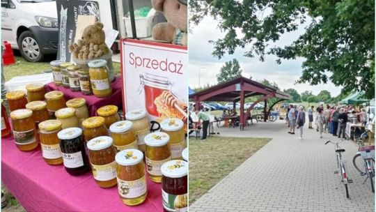 Wiejski bazar w Sukowicach cieszy się popularnością. ZDJĘCIA