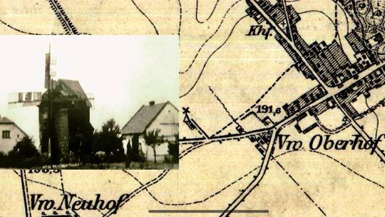 Większycki wiatrak zachował się na starej fotografii