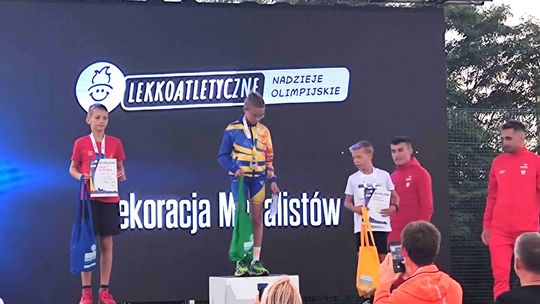 Wielki sukces Jakuba Jastrząbka na ogólnopolskim turnieju lekkoatletycznym