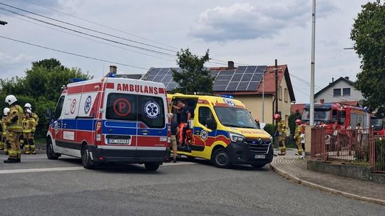 Wjechała wprost pod prawidłowo jadący samochód