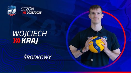Wojciech Kraj zamyka skład ZAKSY na sezon 2025/2026