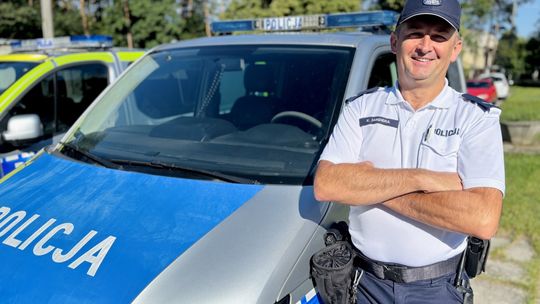 Wracał ze służby, zauważył nietrzeźwego kierowcę. Zareagował bez wahania