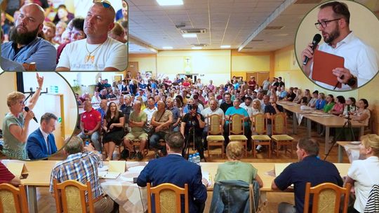 Wszystko kręci się wokół wiatraków – emocje podczas spotkania w GOK. ZDJĘCIA Wszystko kręci się wokół wiatraków – emocje podczas spotkania w GOK. ZDJĘCIA