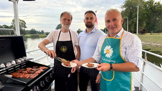 Wylicytował rejs po Odrze. Wygrał nie tylko wyjątkowy weekend