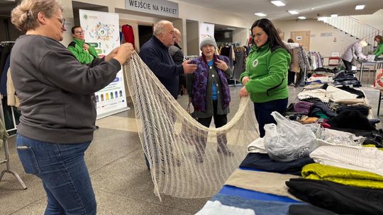 Wymiana ubrań, książek i gier planszowych w hali „Śródmieście”