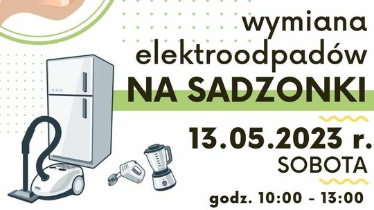 Wymień elektro śmieci na sadzonki już w najbliższą sobotę
