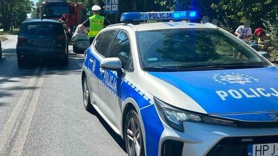 Trzy auta zderzyły się na al. Jana Pawła II. 31-latek ukarany mandatem