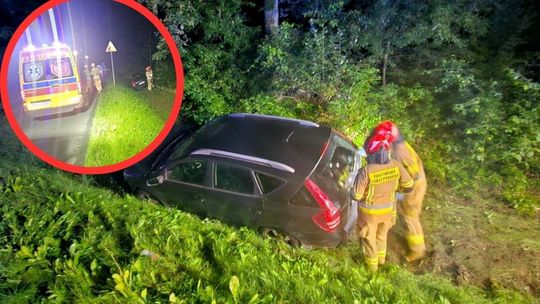 Wypadek przy ul. Jana Brzechwy. Poszkodowany kierowca trafił do szpitala