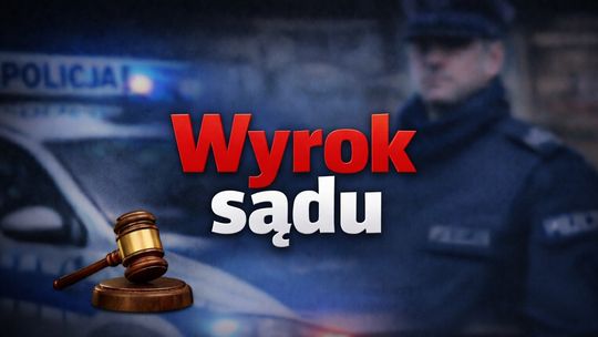 Wyrok w sprawie naruszenia nietykalności, znieważenia i gróźb wobec policjantów