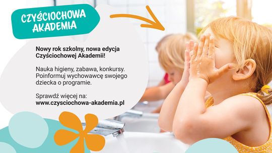 WYSTARTOWAŁA CZYŚCIOCHOWA AKADEMIA – ZGŁOŚ ŻŁOBEK, PRZEDSZKOLE LUB SZKOŁĘ