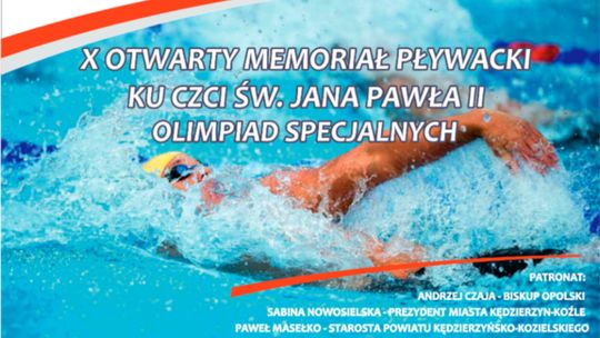 X Otwarty Memoriał Pływacki ku czci Jana Pawła II Olimpiad Specjalnych