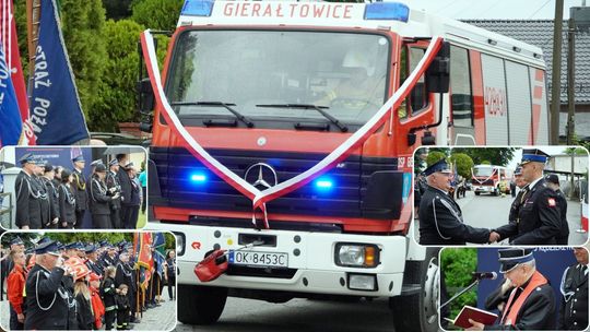 Gminne obchody Dnia Strażaka w Gierałtowicach. ZDJĘCIA