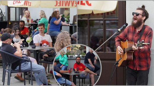 Z chodnika na scenę. Letnie granie pod Klubem Kameleon. ZDJĘCIA