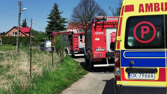 Z kobietą nie było kontaktu. Niestety na pomoc było za późno