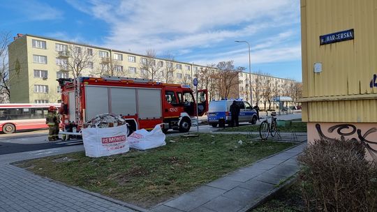 Z mężczyzną nie było kontaktu. Wezwano służby ratunkowe