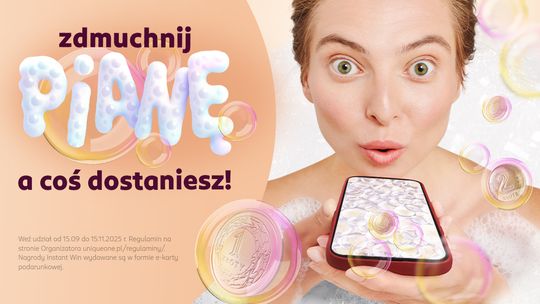 Zdmuchnij pianę w apce Rossmanna