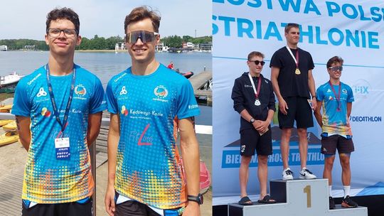 Zdobył medal mistrzostw Polski w cross triathlonie. ZDJĘCIA