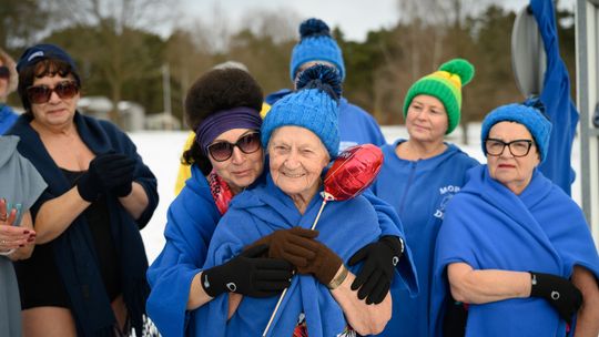 Zdrowe Morsy Kędzierzyn-Koźle jak zawsze pamiętały o urodzinach pani Krysi. ZDJĘCIA