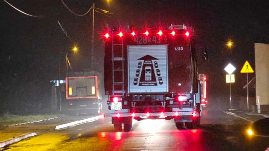 Ze zgłoszenia wynikało, że pali się mieszkanie