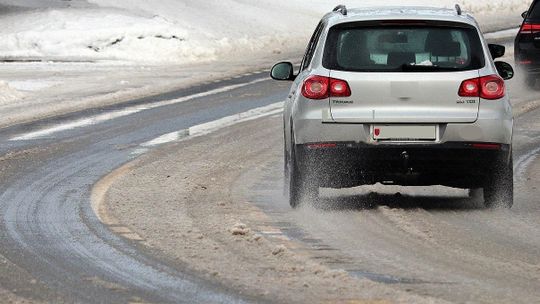 Zimowe warunki na drogach Opolszczyzny