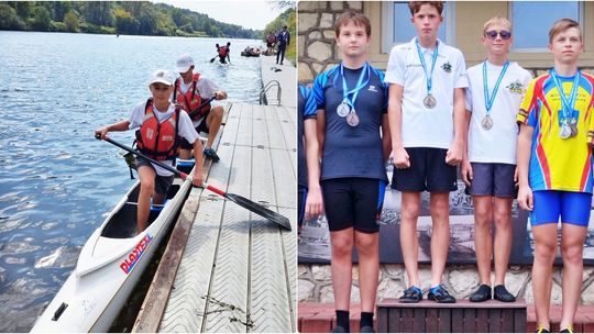 Złoto dla kajakarzy WKS Aqua Active Kędzierzyn-Koźle. Udany start młodzików w Krakowie. ZDJĘCIA