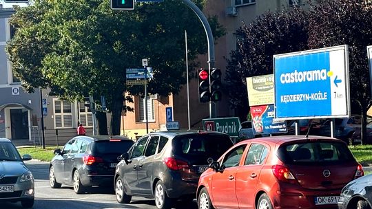 Zmiana ustawień sygnalizacji świetlnej w Koźlu