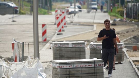 Zmiany w ruchu przez Reńską Wieś. Jeszcze w lipcu ma się zakończyć duża inwestycja