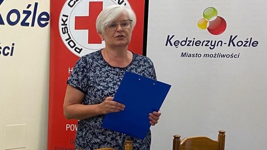 Zofia Haliniak na czele Oddziału Rejonowego PCK w Kędzierzynie-Koźlu na kolejną kadencję