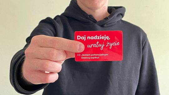 Zostań potencjalnym dawcą szpiku. Jedna decyzja może uratować życie