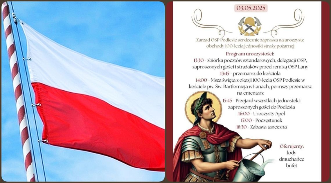 100-lecie OSP Podlesie – wielkie święto już 3 maja