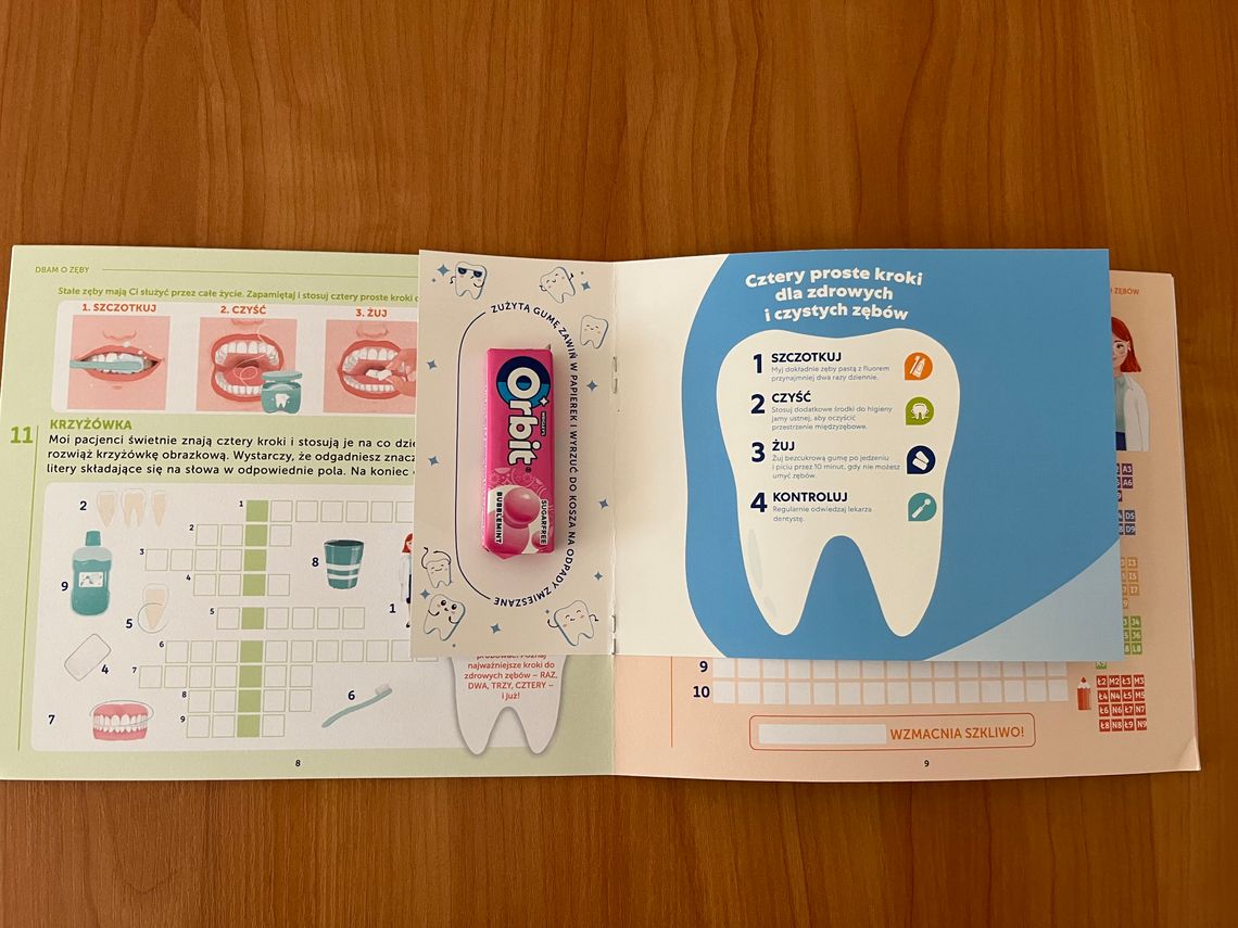 1200 dzieci otrzyma materiały dydaktyczne na temat higieny jamy ustnej