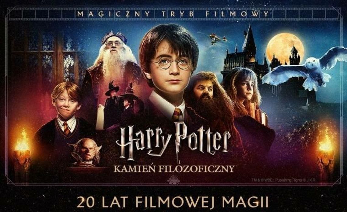 20 lat od premiery. Pokaz specjalny filmu „Harry Potter i Kamień Filozoficzny” w Heliosie