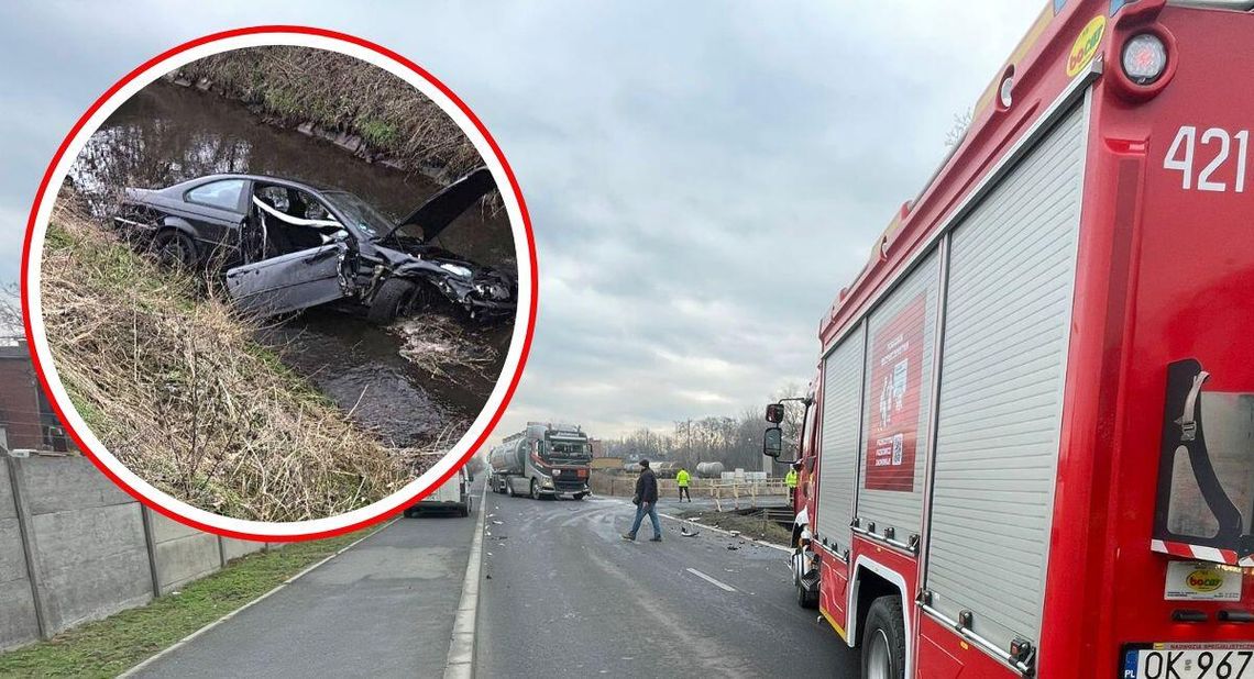 27-letnia kobieta wymusiła pierwszeństwo. Kierująca BMW trafiła do szpitala
