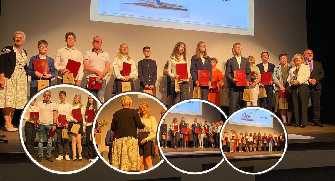 39 najzdolniejszych uczniów zostało wyróżnionych przez prezydent Sabinę Nowosielską. ZDJĘCIA