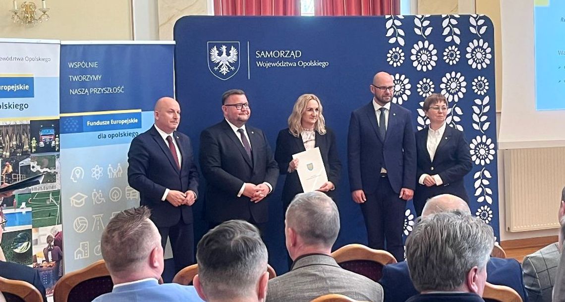 4,5 miliona złotych dla gminy Reńska Wieś na realizację dwóch ważnych zadań