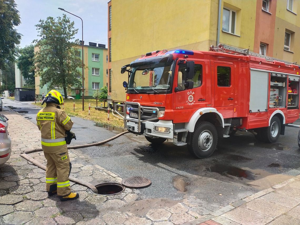 Kilkadziesiąt interwencji strażaków po nawałnicy nad miastem. ZDJĘCIA Kilkadziesiąt interwencji strażaków po nawałnicy nad miastem. ZDJĘCIA