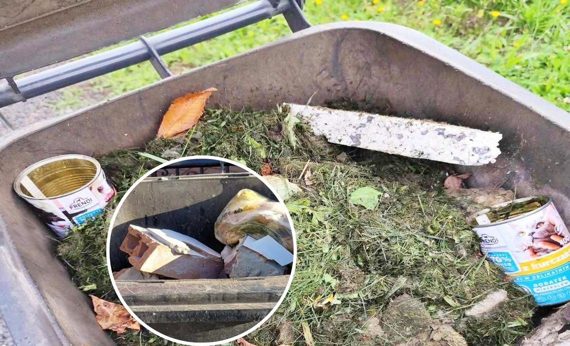 44 przypadki złej segregacji w tydzień. Odbiorca odpadów wskazuje najczęstsze błędy. ZDJĘCIA